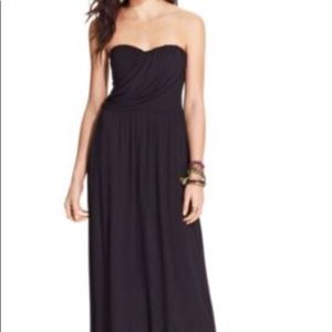 Black maxi dress